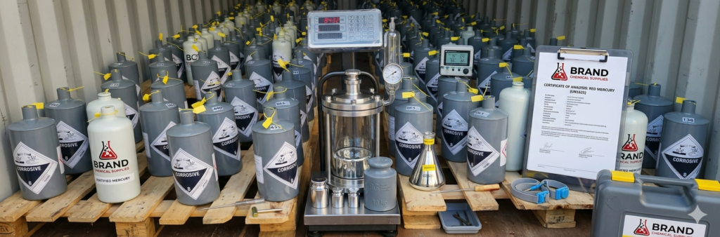 mercury of 99.99% purity