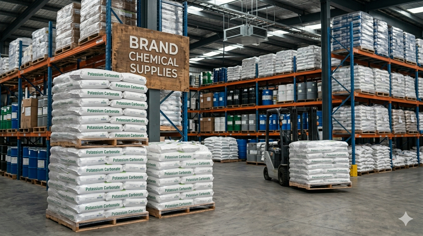 potassium carbonate food grade High-purity Potassium Carbonate Food Grade powder used as a food additive and pH regulator